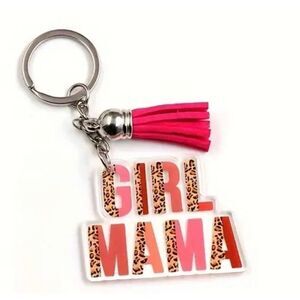 Girl Mama Keychain Cute‎ Acrylic Key Chain